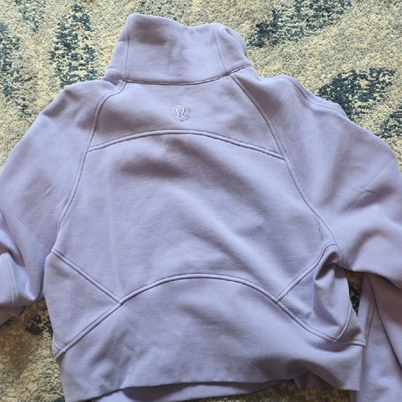 💜NWOT Lavender Lululemon Half-Zip Women's Sweater💜 - Picture 5 of 5